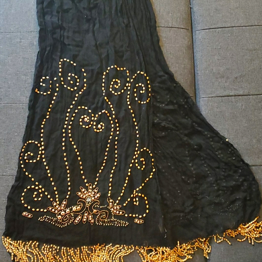 Coldwater Creek beaded scarf